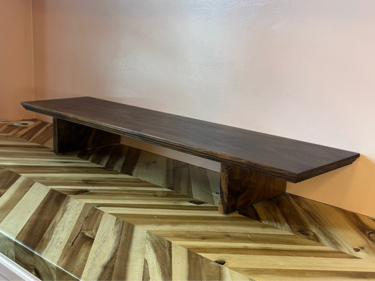 Walnut Desk Shelf