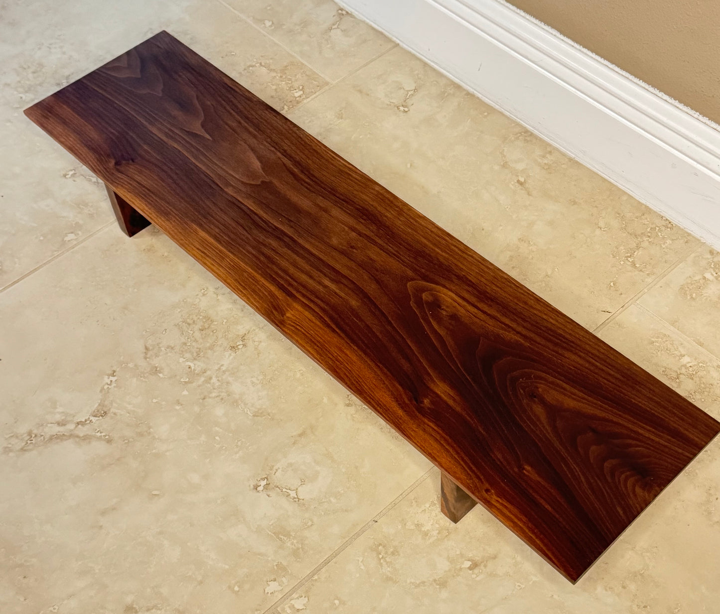 Walnut Desk Shelf