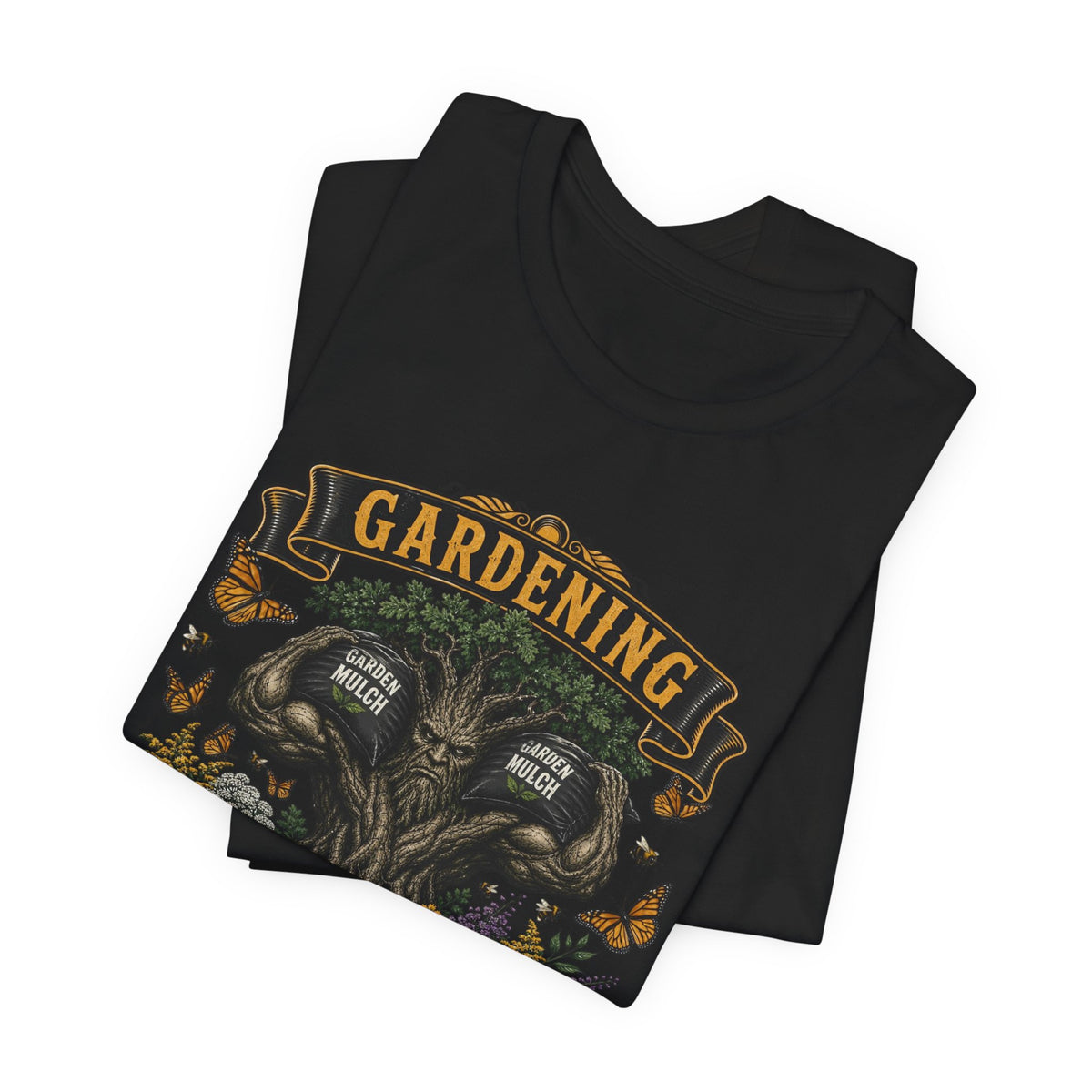 Gardening, Natures Gym, Funny Garden Tshirt Gift for Men Women Gardener