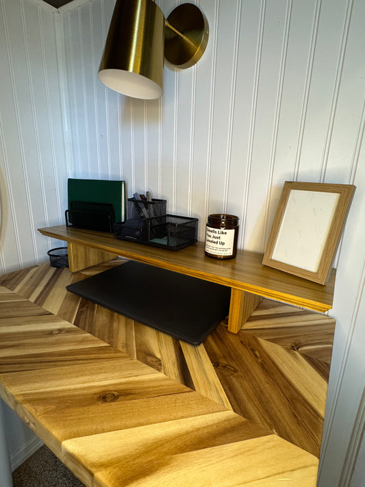 Poplar Desk Shelf
