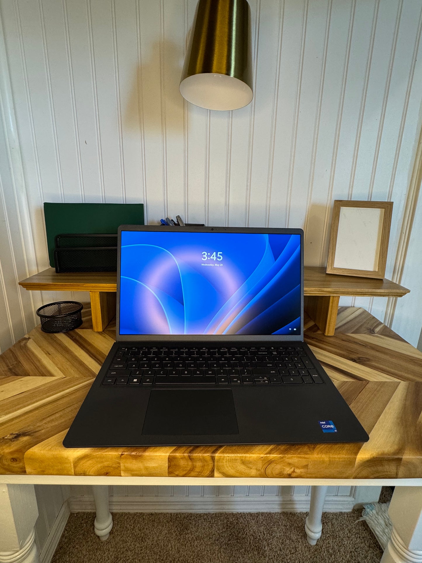 Poplar Desk Shelf