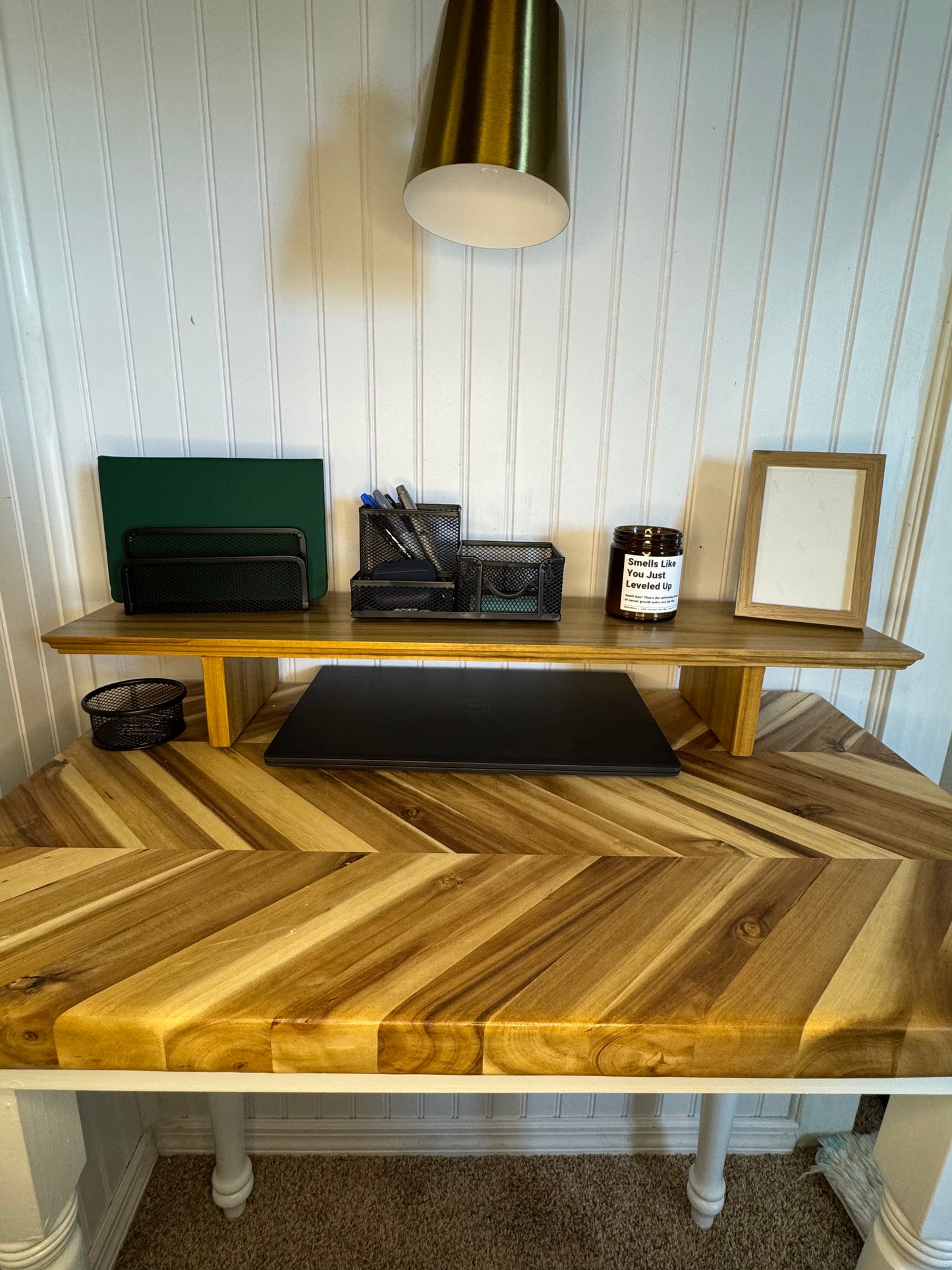 Poplar Desk Shelf