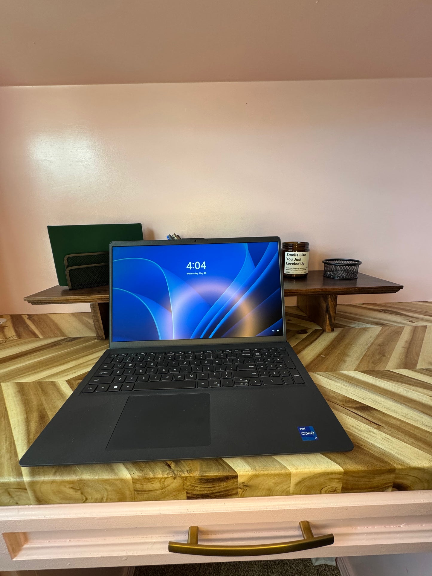 Walnut Desk Shelf